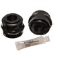 Energy Suspension 05-10 Chrysler 300C RWD/07-10 Charger RWD Black 32mm Front Sway Bar Bushing Set