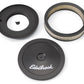 Edelbrock Air Cleaner Pro-Flo Series Round Steel Top Paper Element 10In Dia X 3 5In Black
