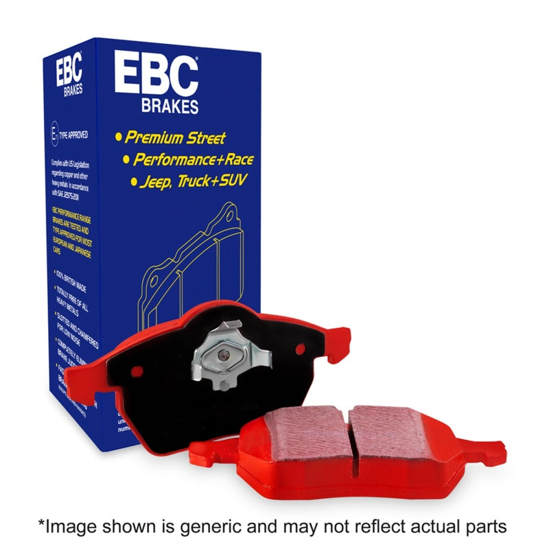 EBC 08-13 Infiniti EX35 3.5 Redstuff Front Brake Pads - Graveyard Performance