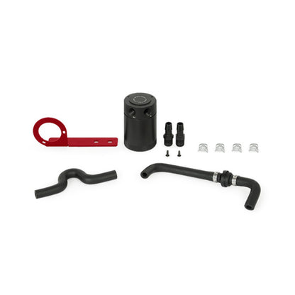 Mishimoto 2017+ Honda Civic Type R Baffled Oil Catch Can Kit - Red - Graveyard Performance