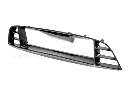 Anderson Composites 10-14 Ford Mustang/Shelby GT500 Front Upper Grille (w/o Spot for Cobra Emblem) - Graveyard Performance