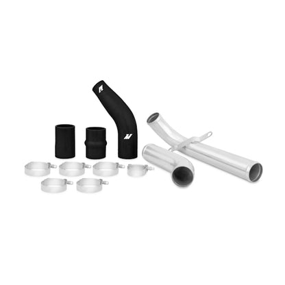 Mishimoto 08+ Mitsubishi Lancer Evolution X Black Upper Intercooler Pipe Kit - Graveyard Performance