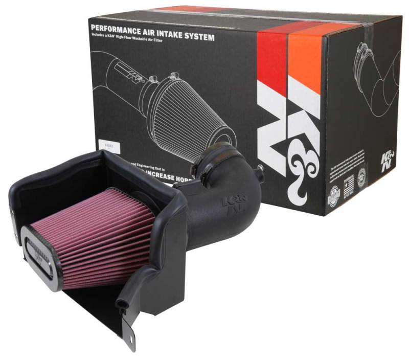 K&N 14-15 Chevrolet Corvette 6.2L V8 F/I Performance Intake Kit - Graveyard Performance