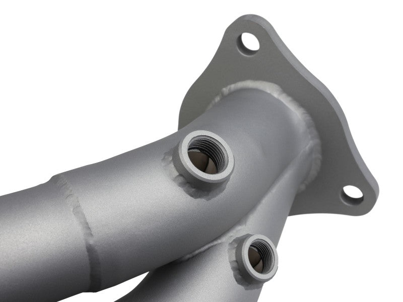 aFe Twisted 304SS Header 2020 Chevy Corvette (C8) 6.2L V8 - Titanium Ceramic Coated - Graveyard Performance