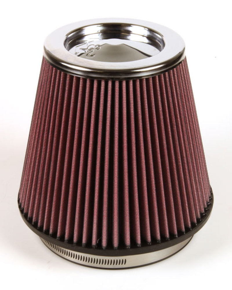 K&N Round Tapered Universal Air Filter 6in Flange ID x 7.5in Base OD x 5in Top OD x 6.5in Height - Graveyard Performance