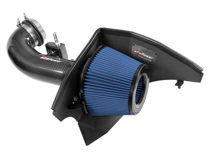 aFe Track Series Carbon Fiber Pro 5R AIS - 16-19 Chevrolet Camaro SS V8-6.2L - Graveyard Performance