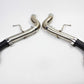 Mishimoto 2016+ Chevrolet Camaro SS Dual-Tip Race Axle-Back Exhaust w/ Black Tips