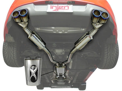 Injen 10-15 Hyundai Genesis Coupe 3.8L V6 SS CB Exhaust w/ Quad Titanium Tips - Graveyard Performance