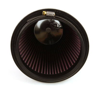K&N Round Tapered Universal Air Filter 6in Flange ID x 7.5in Base OD x 5in Top OD x 6.5in Height - Graveyard Performance