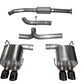 Corsa 2015-2021 Subaru WRX Cat Back Exhaust Black Quad 3.5in Tips *Sport*