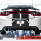 AWE Tuning 2017+ Dodge Charger 5.7L Touring Edition Exhaust - Non-Resonated - Diamond Black Tips