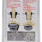 Spectre Valve Cover Grommets - Baffled (For Covers w/1-1/4in. Filler-Breather Holes)