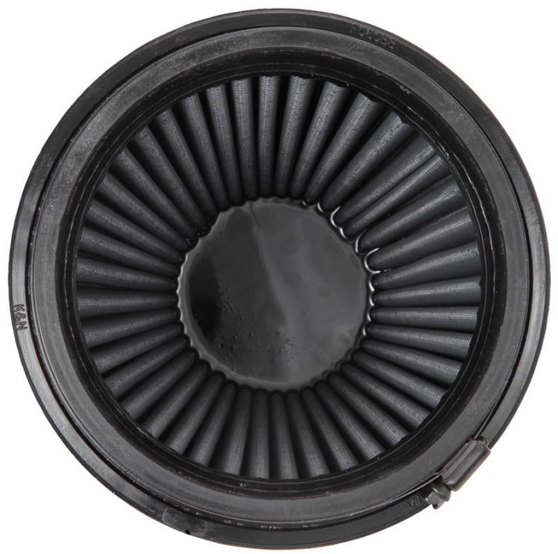 K&N Universal Rubber Filter Round Tapered 6in Flange ID x 7.5in Base OD x 5.25in Top OD x 8in Height - Graveyard Performance