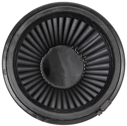 K&N Universal Rubber Filter Round Tapered 6in Flange ID x 7.5in Base OD x 5.25in Top OD x 8in Height - Graveyard Performance