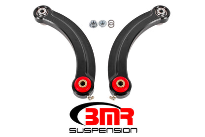 BMR 15-17 S550 Mustang Fixed Billet Aluminum Camber Link (Poly/Bearing) - Black - Graveyard Performance