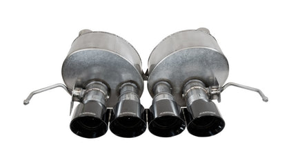 Corsa 2014-2019 Chevrolet Corvette C7 6.2L 2.75in Xtreme Valve-Back w/ Dual NPP & Quad Black Tips - Graveyard Performance