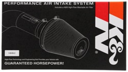K&N 05 Ford Mustang GT V8-4.6L Polished Typhoon Short Ram Intake - Graveyard Performance