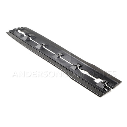 Anderson Composites 16-17 Ford Focus RS Type-AR Rocker Panel Splitter - Graveyard Performance