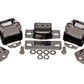 Energy Suspension 69-71 Camaro / 70-73 Monte Carlo Blk Motor and Transmission Mounts; Chrome Finish