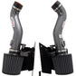 AEM 07 350z Silver Dual Inlet Cold Air Intakes w/ Heat Sheilds