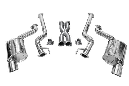 Injen 15-16 Ford Mustang GT 5.0L V8 3in Cat-Back Stainless Steel Exhaust - Graveyard Performance