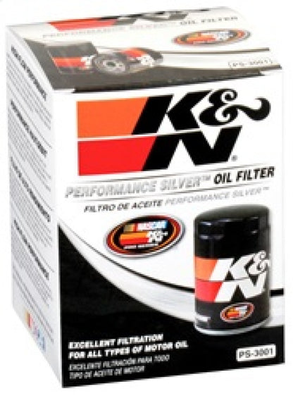 K&N Oil Filter for Ford/Audi/VW/Toyota/Mercury/Mazda/Nissan/Dodge/Lincoln/Volvo 3.656in OD - Graveyard Performance