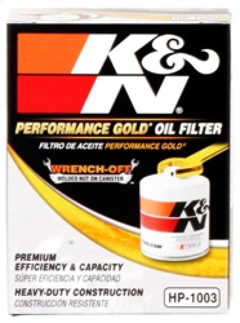 K&N 03-09 Scion tC / 00-05 Celica GT/GT-S Performance Gold Oil Filter - Graveyard Performance