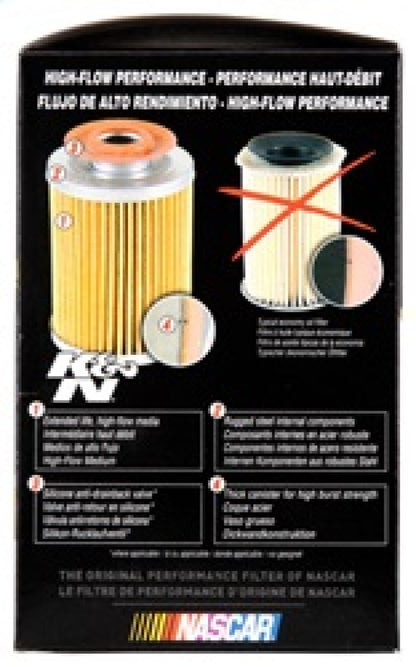 K&N Oil Filter OIL FILTER; AUTOMOTIVE - Graveyard Performance