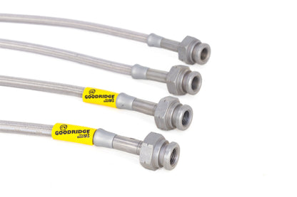 Goodridge 92-95 Honda Civic All Models w/ Rear Drum / 93-00 Del Sol Rear Drum SS Brake Lines - Graveyard Performance