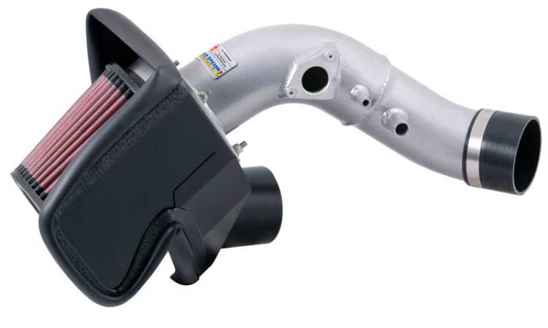 K&N 06-09 Civic Si Silver Typhoon Short Ram Intake - Graveyard Performance