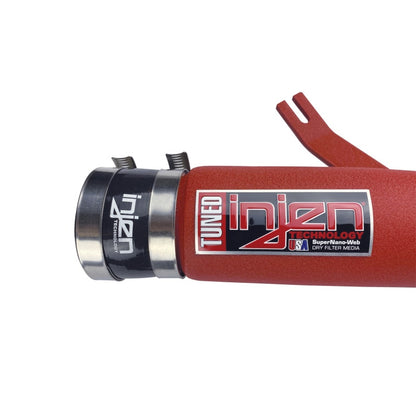 Injen 17-20 Honda Civic Si L4 1.5L Turbo Wrinkled Red SP Short Ram Intake - Graveyard Performance