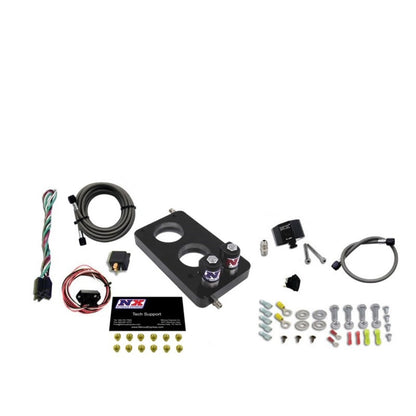 Nitrous Express 05-10 Ford Mustang 4.6L 3 Valve Nitrous Plate Kit (50-150HP) w/o Bottle - Graveyard Performance