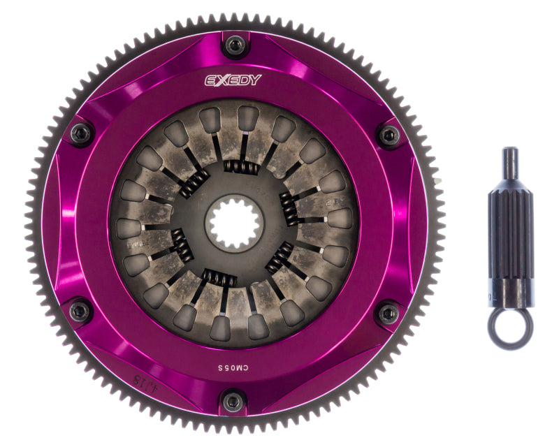Exedy 1993-1998 Toyota Supra Twin Turbo L6 Hyper Twin Cerametallic Clutch Sprung Center Disc - Graveyard Performance