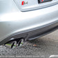 AWE Tuning Audi B8.5 S4 3.0T Track Edition Exhaust - Chrome Silver Tips (102mm)