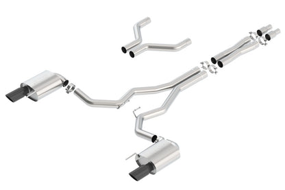Borla 15-17 Ford Mustang GT 5.0L V8 S-Type Catback Exhaust - Graveyard Performance