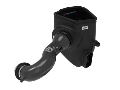 aFe 19-20 GM Trucks 5.3L/6.2L Track Series Carbon Fiber Cold Air Intake System With Pro 5R Filters - Graveyard Performance
