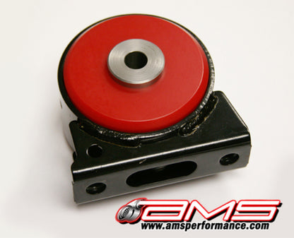 AMS Performance 08-15 Mitsubishi EVO X / Ralliart Front Lower Motor Mount Insert - Red/Race - Graveyard Performance