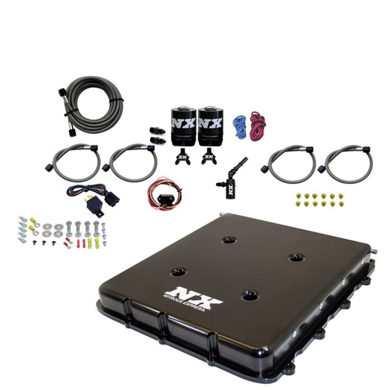 Nitrous Express Nitrous Kit w/Billet LT4 Supercharger Lid w/o Bottle - Graveyard Performance