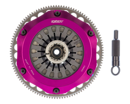 Exedy 1996-1996 Mitsubishi Lancer Evolution IV L4 Hyper Compe-R Twin Cerametallic Clutch Rigid Disc - Graveyard Performance