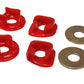 Energy Suspension 88-91 Honda Civic Red Motor Mount Inserts (Manual Transmission) (2 Torque Position