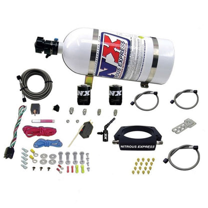 Nitrous Express LT2 C8 Nitrous Plate Kit (50-300HP) w/10lb Bottle - Graveyard Performance