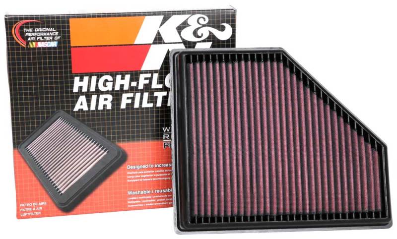 K&N 2019 BMW 330I L4-2.0L Turbo F/I/DSL Replacement Drop In Air Filter - Graveyard Performance