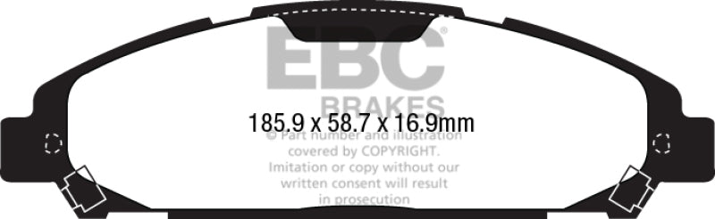 EBC Brakes Greenstuff 2000 Series Sport Pads - Graveyard Performance