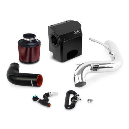 Mishimoto 2016 Ford Fiesta ST 1.6L Performance Air Intake Kit - Polished - Graveyard Performance