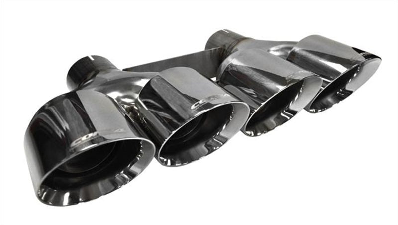 Corsa 2014-2019 Chevy Corvette C7 Stainless Steel Exhaust Tip Kit - Graveyard Performance