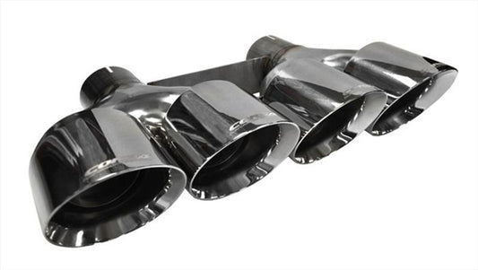 Corsa 2014-2019 Chevy Corvette C7 Stainless Steel Exhaust Tip Kit - Graveyard Performance