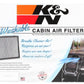 K&N 13-16 Audi SQ5 3.0L V6 Cabin Air Filter