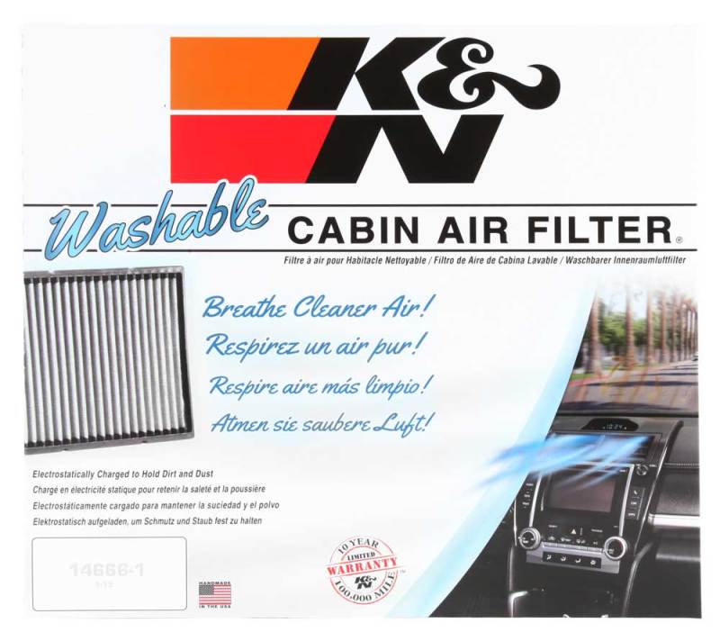 K&N 13-16 Audi SQ5 3.0L V6 Cabin Air Filter - Graveyard Performance