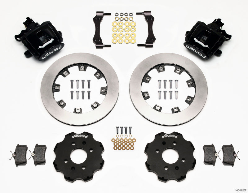 Wilwood Combination Parking Brake Rear Kit 12.19in Civic / Integra Disc 2.39 Hub Offset - Graveyard Performance