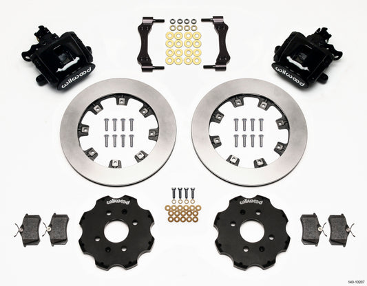 Wilwood Combination Parking Brake Rear Kit 12.19in Civic / Integra Disc 2.39 Hub Offset - Graveyard Performance